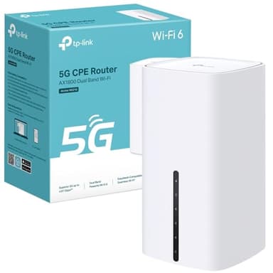 TP-Link Archer NX210 AX1800Mbps Wi-Fi 6 5G Router With Sim Slot, Up To 4.67Gbps Download Speeds, Dual-Band WiFi Router, Gigabit LAN/WAN Port, SIM Card Plug & Play, EasyMesh-Compatible WiFi Booster