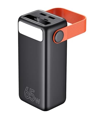 Power Bank Fast Charging 65W 60000mAh, Powerbank USB-C In/Output Portable Charger High Capacity Battery Pack for Samsung, Laptop, Travel, Camping, Hiking
