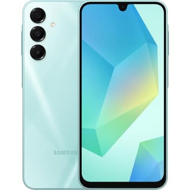 SAMSUNG Galaxy A16 5G Mobile Phone, 17 cm (6.7 inches), Double SIM, USB Type-C, 4 GB, 128 GB, 5,000 mAh, Green - Italian, Hungarian, Polish, Romanian, Austrian, Swiss versions