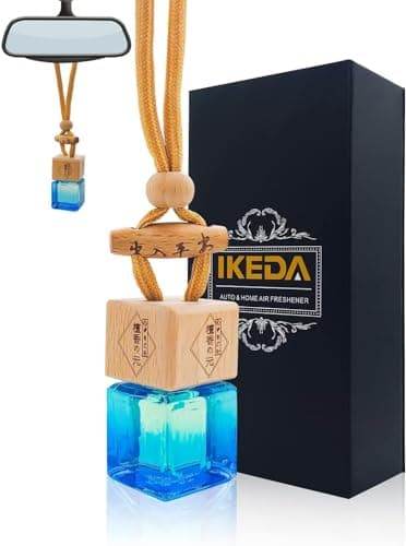 Car Air Fresheners for Men | Car Fresheners with Odour Eliminator Technology | Long Fragrant Car Accessories | Strong Car Scents Perfume Hanging Diffusers | Ikeda Air Freshener Car (Tranquil Girl)