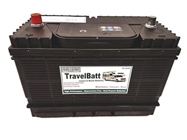 TravelBatt 12V 120AH (110AH) TB30MF Heavy Duty Ultra Deep Cycle Leisure Marine Battery Motorhome Caravan