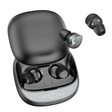 ZOVIMAX Sleep Earbuds, Noise Blocking Sleep Headphones, Dedicated App, 48H Playtime, Bluetooth 5.4, Sleep Earphones for Side Sleepers Mini Invisible Buds Comfort Fit for Sleeping Working