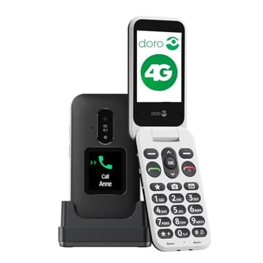Doro Leva E30 Basic 4G Flip Phone for Elderly