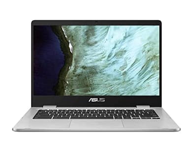 ASUS Chromebook Laptop 15.6" HD Anti-Glare NanoEdge Display, Intel Dual Core Celeron N3350 Processor, 4GB RAM, 64GB eMMC, 180 Degree Hinge, Chrome OS- C523NA-BCLN6 Silver