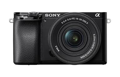 Sony Alpha 6100 | APS-C Mirrorless Camera with Sony 16-50 mm f/3.5-5.6 Power Zoom Lens (Fast 0.02s Autofocus, Eye Tracking Autofocus for Human and Animal, 4K Movie Recording and Flip Screen)