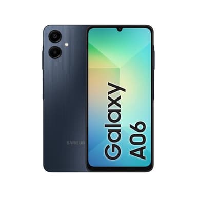Samsung Galaxy A06 4GB RAM 128GB Storage | 6.7" HD+ Display | 50MP Dual Camera | 5000mAh Battery | Android 14 | Dual SIM | Fast Charging (Black)