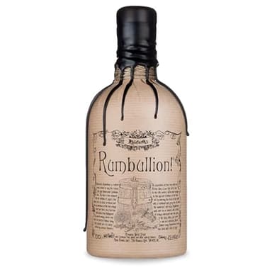 Rumbullion!, 70cl - 42.6% ABV Spiced Rum with Cinnamon, Orange and Sweet Vanilla Notes - Hand-Crafted Caribbean Rum Blended and Bottled in the UK