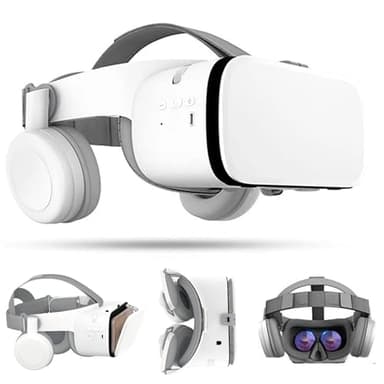 VR Headset, 3D Virtual Reality Headset Glasses for Adults and Kids 3D Videos & Games Play, VR Goggles for iPhone 17 16 15 14 13 12 11 Pro X XR SE, Samsung Galaxy S24 S23 S22 Edge etc Smartphones