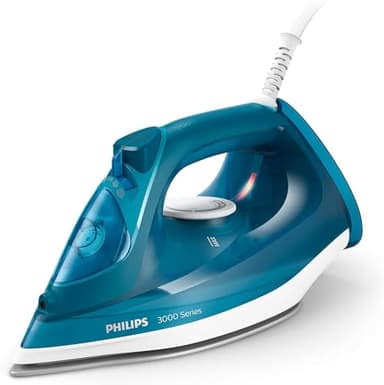 Philips 3000 Series Steam Iron — 2600W, 40 g/min + 200 g boost, Ceramic soleplate, 300 ml — DST3040/79