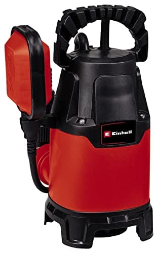 Einhell Waste water pump GC-DP 3325 (330 W, 9,500 L/h flow rate, max. 6 m delivery height, Ø 25 mm foreign object, thermal overload protection, incl. universal connection)