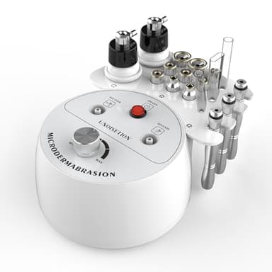 UNOISETION Diamond Microdermabrasion Machine - 3 In 1 Diamond Dermabrasion Machine Professional for Facial Peeling Skin Care, Home Microdermabrasion with Spray Bottles