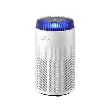 COWAY Air Purifier for Home Bedroom, Auto HEPA Air Purifiers for Small Space, Quiet 18.4 dB, CADR 120.1 m³/h, Smart Auto Mode for Dust, Smoke, Pets, AIRMEGA 50