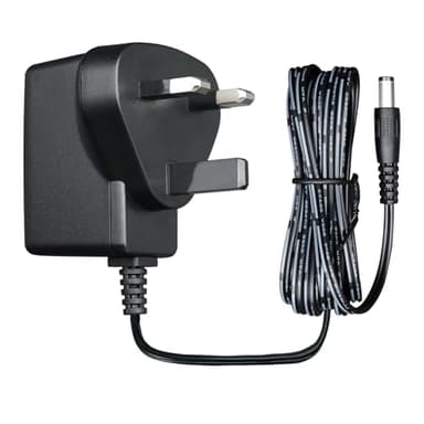 UKCA 5Volt 1Amp 5W 1.8M Power Supply Adapter, 1000mA 500mA AC DC Switching Transformer 5.5x2.1mm Plug for Security Camera, Electrical Toys, Router, Digital Frame, TV Box, etc