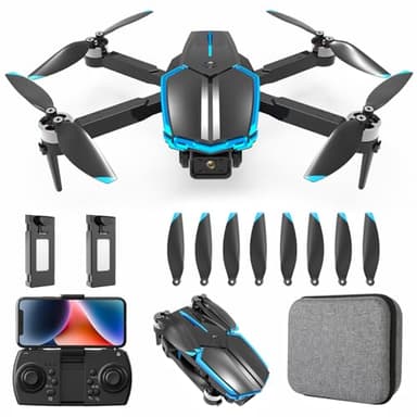 Drone with Camera 4K for Kids Adults, Brushless Motor RC Quadcopter for Beginner, 36 Mins Flight Time/One Key Start/Gesture Photography, Toys for Boys and Girls Birthday Gifts