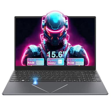 DREAMFYRE Laptop with Ryzen 5 3500U Processor, 16GB DDR4 RAM, 512GB SSD, 15.6 inch laptops IPS Display, High-Speed Performance, Ideal for Office Work, Students, Streaming, and Everyday Use