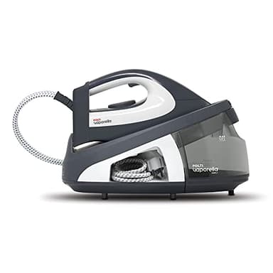 Polti Vaporella Simply VS10.12, steam generator iron with detachable 1.5 L water tank, max pump 6.5 bar, Eco function, Grey/white