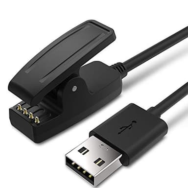 TUSITA Charger Compatible with Garmin Lily, Forerunner 35 35J 230 235 630 645 Music 735XT, Approach G10 S20, Vivomove HR, ForeAthlete 35J - USB Charging Cable 100cm - GPS Smartwatch Accessories