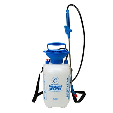 Coselena 5L Garden Sprayer – High-Pressure Sprayer with Adjustable Nozzle & Carry Strap – Durable Weed Killer Sprayer Pump & Multipurpose Spray Bottle for Plants, Patio, and Lawn Care