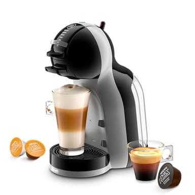 Nescafé Dolce Gusto by De'Longhi Mini Me EDG155.BG Pod Coffee Machine And Other Automaic Drinks - Black & Artic Grey