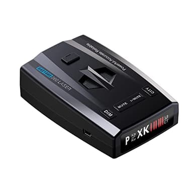 Baceyong 360 Degree Laser Radar Detector For Cars 300-1000m Long Distance Remote Warning Radar Full Frequency Reception Radar Detector Speed Camera Detectors For Cars