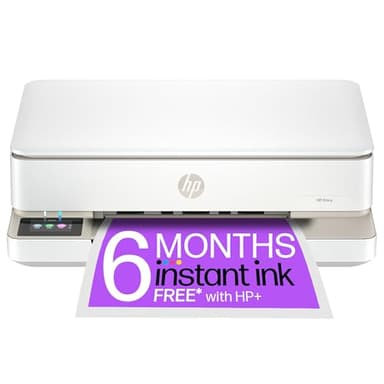 HP Envy 6120e All in One Printer | Perfect for Home | Colour | Wireless | Print, Scan & Copy | 6 months free Instant Ink limited time only | Easy Setup & Reliable Wi-Fi | White