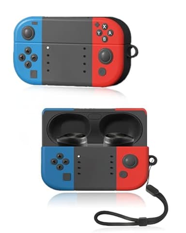 Protective cover for Technics AZ100&EAH-AZ100E-S&EAH-AZ100E-K,Soft Silicone Case with lanyard - Skin-friendly & Durable, Game console shape