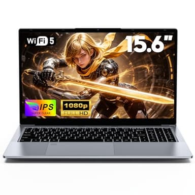 NAIKLULU 15.6 inch Gaming laptop 32 GB RAM 1TB SSD, R7 6800H (3.2 to 4.7 GHz) Processor 2026 Gamer Laptop Pc Gaming Notebook Computer, Backlit Keyboard | Fingerprint Reader | Type-C