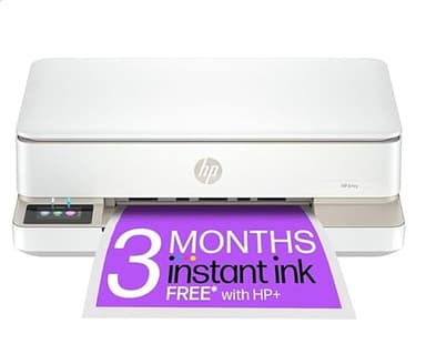 HP Envy 6120e All in One Printer | Perfect for Home | Colour | Wireless | Print, Scan & Copy | 3 Months of free Instant Ink | Easy Setup & Reliable Wi-Fi | White