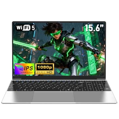 NAIKLULU 15.6 Inch Laptop with M3-6Y30 Processor, 16GB RAM 256GB SSD Computer 2026 Pc Laptop, FHD 1920 x 1080P, 5000 MAh/38.5Wh, TF Card, Webcam, Touchpad, Student/Home/Business