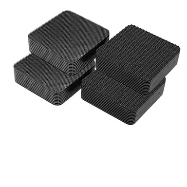 Rug Gripper For Carpeted Floor 30pcs From Rug To Carpet Stop Rug Slipping Rug Grippers 5 x 5 cm Non Slip Carpet Grips, Laminate, Wood, Tile, Stair, Sofa,Rug Grippers for Laminate Floor