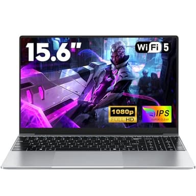 NAIKLULU 15.6 Inch Gamer Laptop i5-7Y54 Processor (1.2 to 3.2 Ghz), 16GB RAM 512GB SSD Cheap Gaming Laptop 2026 Computer with Backlit Keyboard/TF Card/Touchpad/6000Mah
