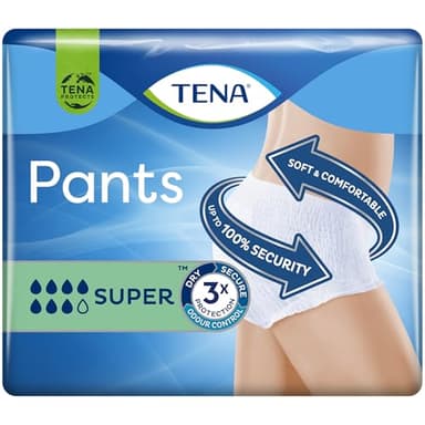 Tena Pants Super Medium, Pack of 12