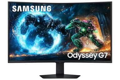 Samsung Odyssey G7 LS37FG756EUXXU 37inches Curved 4K UHD Gaming Monitor - 165Hz, 1ms, 3840x2160 UltraHD, 1000R, HDMI 2.1, Displayport, USB, Height Adjust