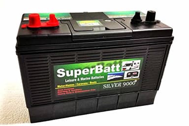 12V 120AH SuperBatt DT120 Deep Cycle Leisure Marine Battery Replace 12V 110AH 105AH Numax XV31MF / Lucas LX31MF