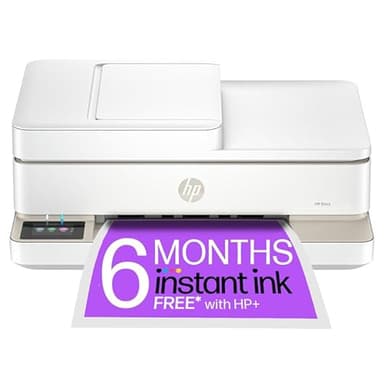 HP Envy 6520e All in One Printer | Perfect for Home | Colour | Wireless | Print, Scan & Copy | 6 months free Instant Ink limited time only | Automatic 2-sided Photo Printing | Beige