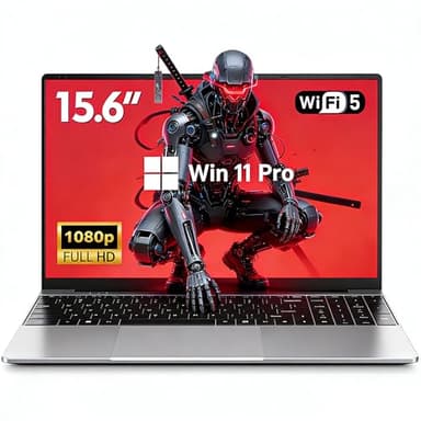 FUNYET 2026 15.6" Gaming Laptop with Win11 Pro, 16GB RAM 512GB (Supports 1TB TF) Notebook, i5-7Y54 Processor, 1920×1080 HD Display Computer, 5000mAh, USB3.0, BT5, WiFi5, HDMI, Backlit Keyboard