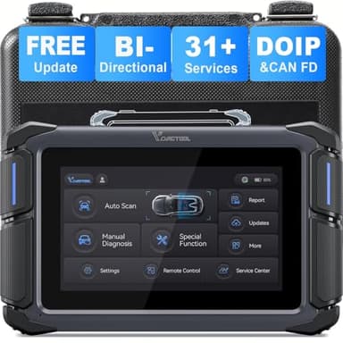 Car Diagnostic Tool VDIAGTOOL VD70 Lite, 2025 Bidirectional OBD2 Scanner with 31+ Resets, Full System Scan, CAN FD & DoIP, Free Update Diagnostic Machine for All Cars