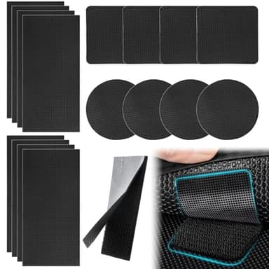 SMCEHEYA 16PCS Rug Gripper for Carpeted Floor Carpet Stickers for Rugs Stop Rugs Moving on Carpet for All Kinds of Rugs, Suitable Carpet Grippers for Marble