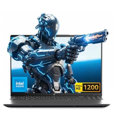 Tivique 2026 16 Inch FHD Laptop 12th Gen N95 Quad-Core (Processor Up to 3.4GHz) - 16GB DDR4 RAM 512GB M.2 SSD, Support Dual-Band WiFi, HDMI, USB 3.2, BT 5.2, 1200 16:10HD Display, 5000mAh Long-Battery