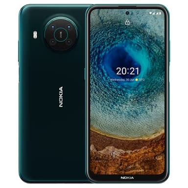 Nokia X10 16.9 cm (6.67") Dual SIM Android 11 5G USB Type-C 4 GB 128 GB 4470 mAh Green