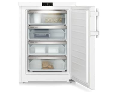 Liebherr Plus FNDI1624 92 Litre Capacity Frost Free LED Display Under Counter Freestanding Freezer (Height) 85 x 60 (Width) x 61 (Depth) cm - White - Suitable for Outbuildings