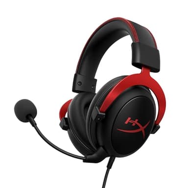 HyperX Cloud II Wireless -Gaming Headset for PC, PS5, PS4, Long Lasting Battery Up to 30 Hours, DTS® Headphone:X®Spatial Audio, Memory Foam, Detachable Noise Cancelling Microphone with Mic Monitoring