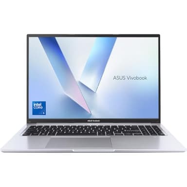 ASUS Vivobook 16 X1605VA Laptop | 16.0" WUXGA 16:10 Screen | Intel Core 5-120U | 16GB RAM | 512GB PCIe SSD | Windows 11 | Silver