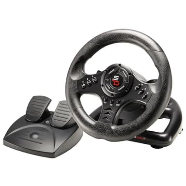 Subsonic Superdrive - SV450 Racing steering wheel with pedal and paddle shifters for Xbox Serie X/S, Switch, PS4, Xbox One, PC (programmable for all games) (Xbox Series X)